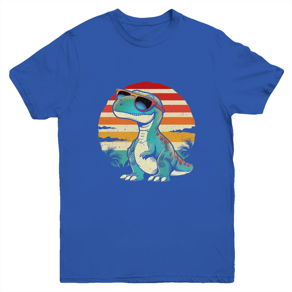 Dinosaur T-Rex Retro Novelty Men Kids Women Funny Dinosaur Youth Shirt | siriusteestore