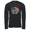 Dirt Bike American Flag Motocross Biker Vintage USA Shirt & Hoodie | siriusteestore