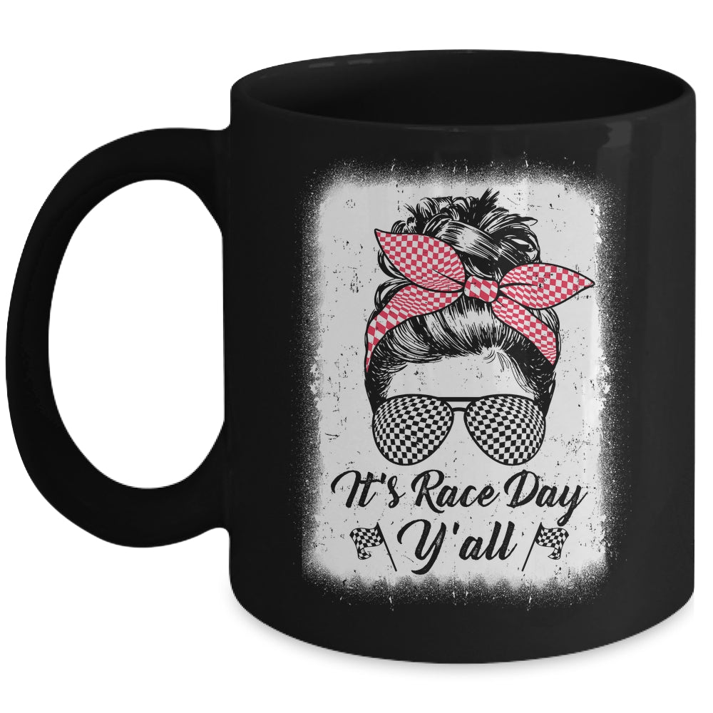 Dirt Track Racing Race Girlfriend Girl Its Race Day Yall Mug | siriusteestore