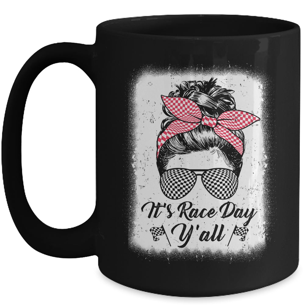 Dirt Track Racing Race Girlfriend Girl Its Race Day Yall Mug | siriusteestore