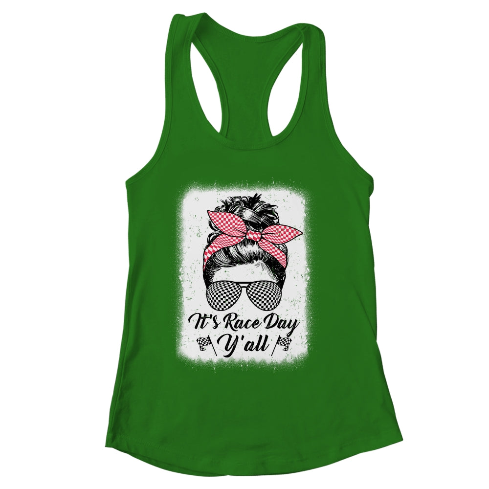 Dirt Track Racing Race Girlfriend Girl Its Race Day Yall Shirt & Tank Top | siriusteestore