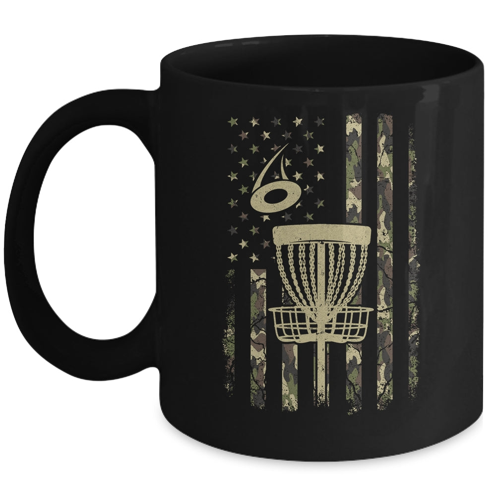 Disc Golf Basket Flag Design For Men Women Disc Golfers Mug | siriusteestore