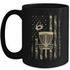 Disc Golf Basket Flag Design For Men Women Disc Golfers Mug | siriusteestore