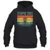 Disc Golf For Men Women Funny Stupid Tree Retro Disc Golf Shirt & Tank Top | siriusteestore