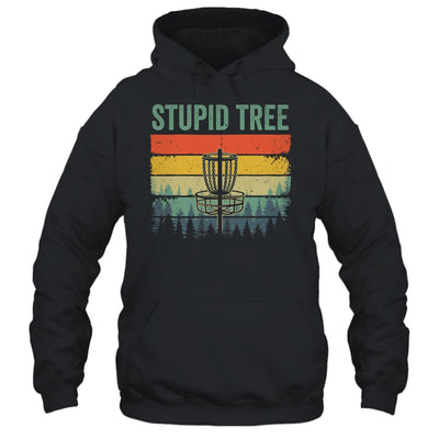 Disc Golf For Men Women Funny Stupid Tree Retro Disc Golf Shirt & Tank Top | siriusteestore