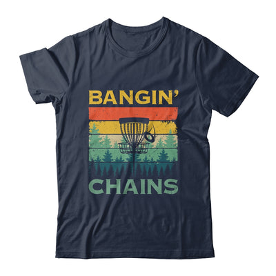 Disc Golf Funny Banging Chains Retro Disc Golfer Men Women Shirt & Tank Top | siriusteestore