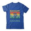 Disc Golf Funny Banging Chains Retro Disc Golfer Men Women Shirt & Tank Top | siriusteestore