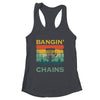 Disc Golf Funny Banging Chains Retro Disc Golfer Men Women Shirt & Tank Top | siriusteestore