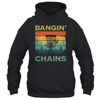 Disc Golf Funny Banging Chains Retro Disc Golfer Men Women Shirt & Tank Top | siriusteestore