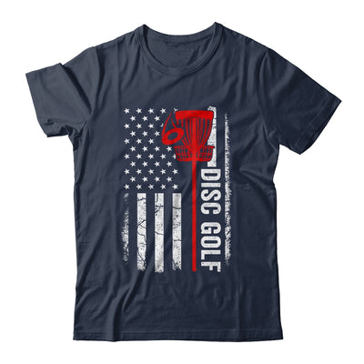 Disc Golf Player American Flag Disc Golf For Men Women Shirt & Tank Top | siriusteestore