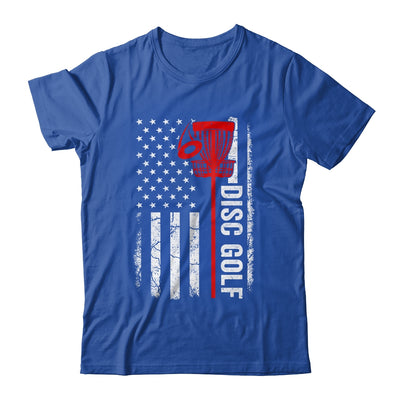 Disc Golf Player American Flag Disc Golf For Men Women Shirt & Tank Top | siriusteestore