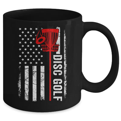Disc Golf Player American Flag Disc Golf For Men Women Mug | siriusteestore