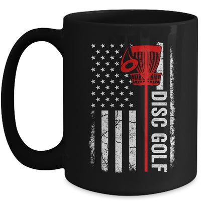 Disc Golf Player American Flag Disc Golf For Men Women Mug | siriusteestore