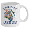 Dive Deep Into Jesus VBS Christian Scuba Diving Underwater Mug | siriusteestore