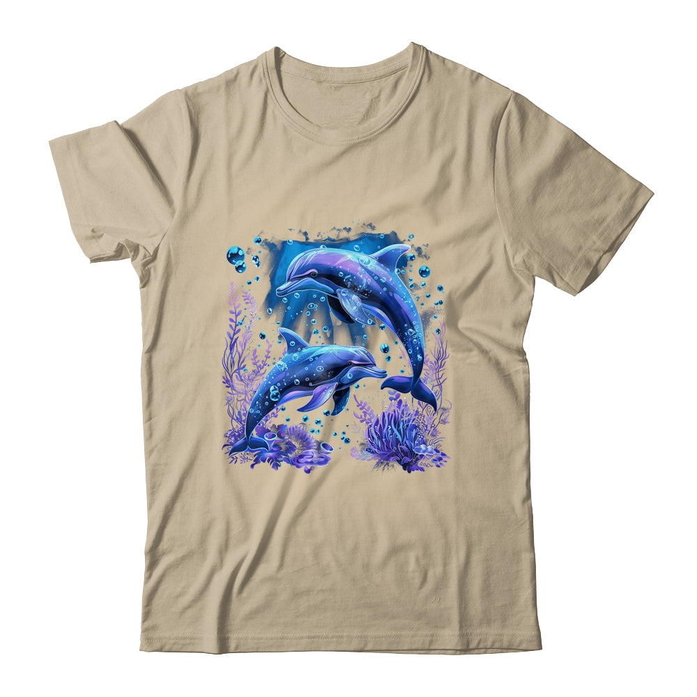 Dolphin Lover Ocean Zoology Zookeeper Marine Biologist Shirt & Tank Top | siriusteestore