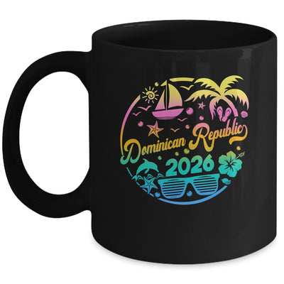Dominican Republic 2026 Family Vacation Beach Matching Group Mug | siriusteestore