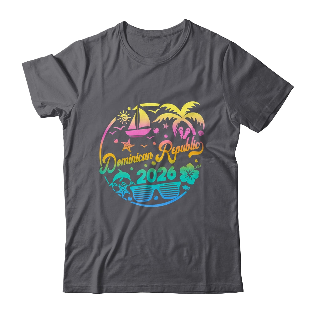 Dominican Republic 2026 Family Vacation Beach Matching Group Shirt & Tank Top | siriusteestore