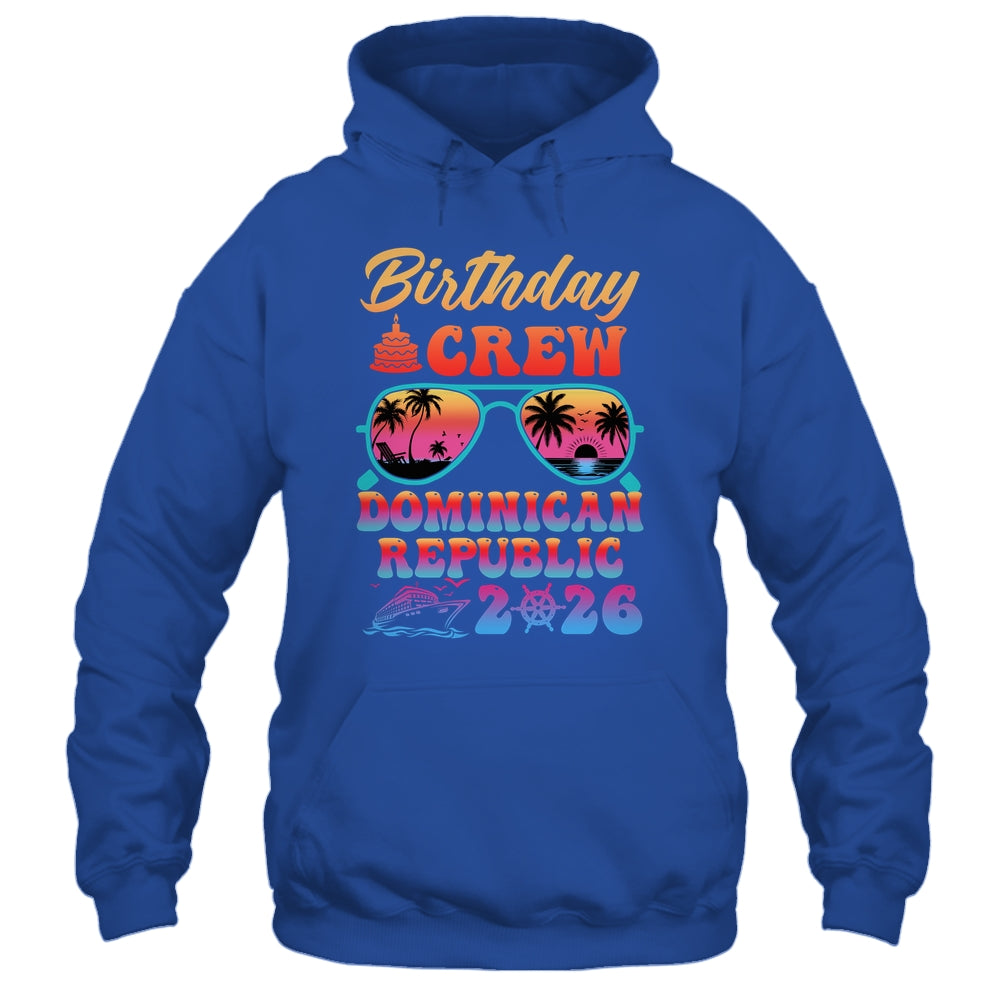 Dominican Republic Birthday Crew Vacation Cruise 2026 Summer Trip Group Shirt & Tank Top | siriusteestore