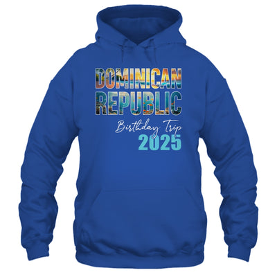 Dominican Republic Birthday Trip 2025 Vacation Party Crew Cruise Shirt & Tank Top | siriusteestore