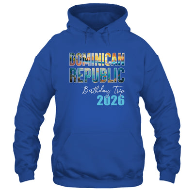 Dominican Republic Birthday Trip 2026 Vacation Party Crew Cruise Shirt & Tank Top | siriusteestore