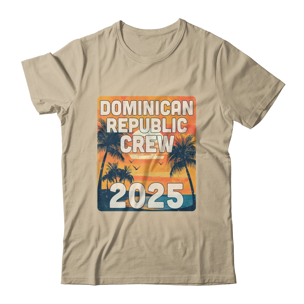 Dominican Republic Crew 2025 Vacation Matching Group Travelers Trip Shirt & Tank Top | siriusteestore