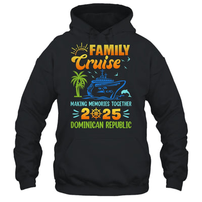 Dominican Republic Cruise 2025 Family Friends Group Vacation Matching Shirt & Tank Top | siriusteestore