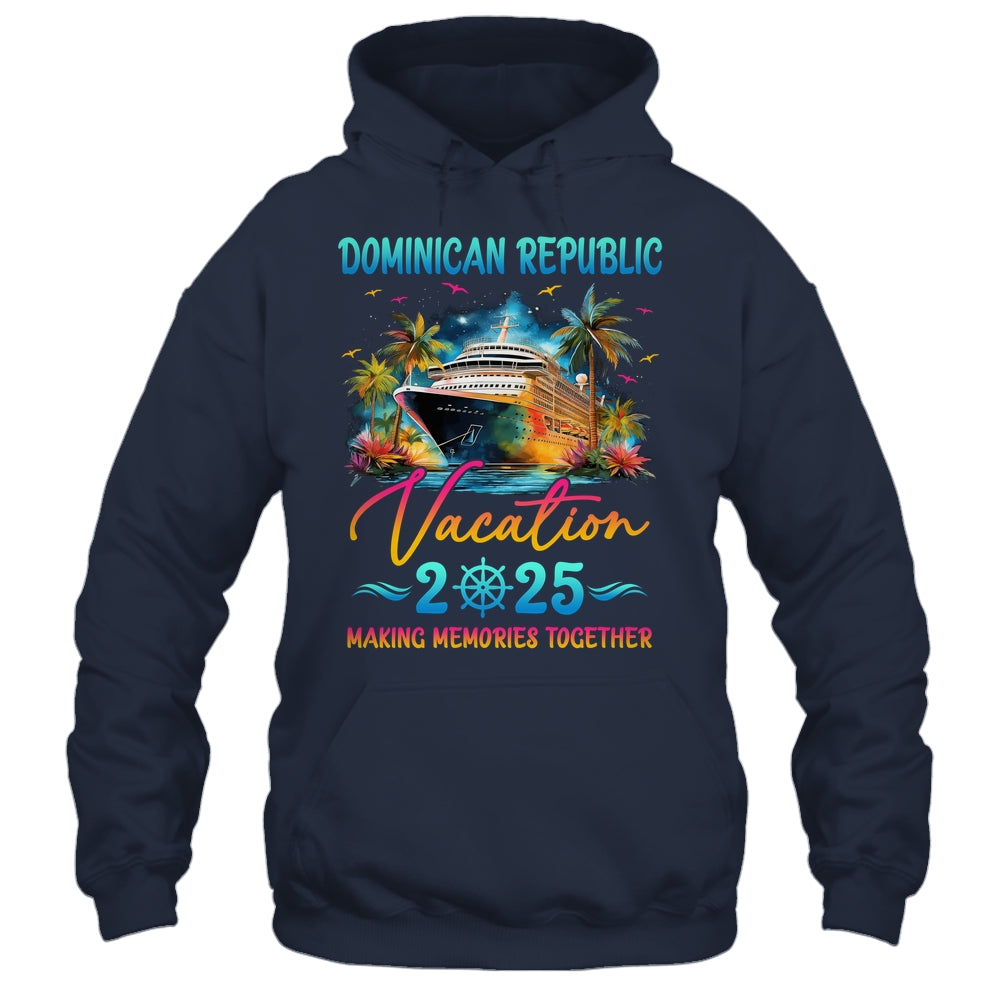 Dominican Republic Family Vacation 2025 Matching Group Summer Shirt & Tank Top | siriusteestore