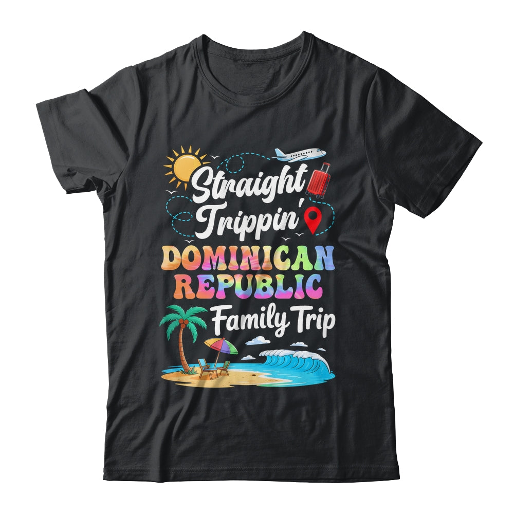 Dominican Republic Family Vacation 2025 Straight Trippin Trip Shirt & Tank Top | siriusteestore