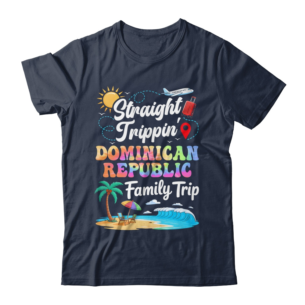 Dominican Republic Family Vacation 2025 Straight Trippin Trip Shirt & Tank Top | siriusteestore