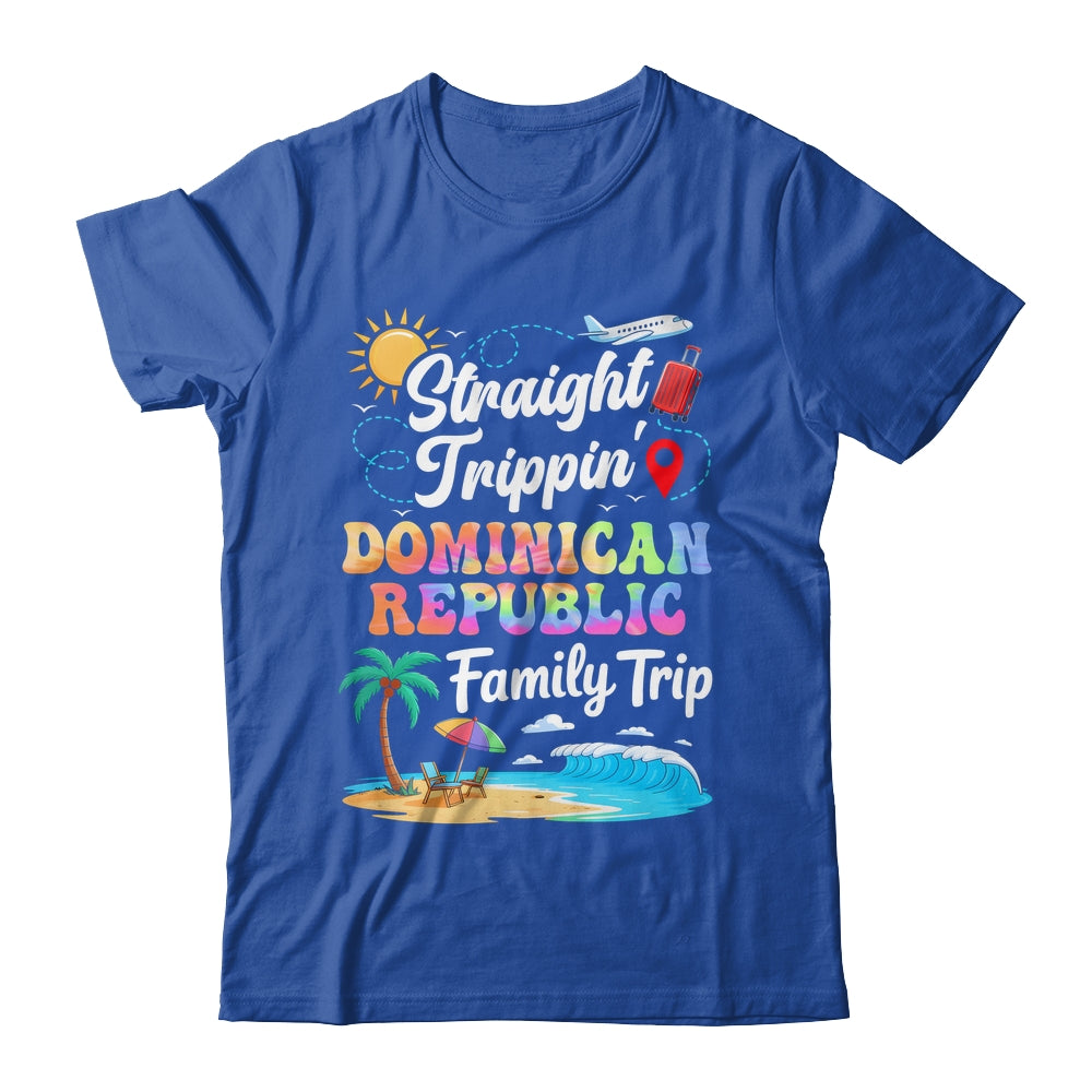 Dominican Republic Family Vacation 2025 Straight Trippin Trip Shirt & Tank Top | siriusteestore