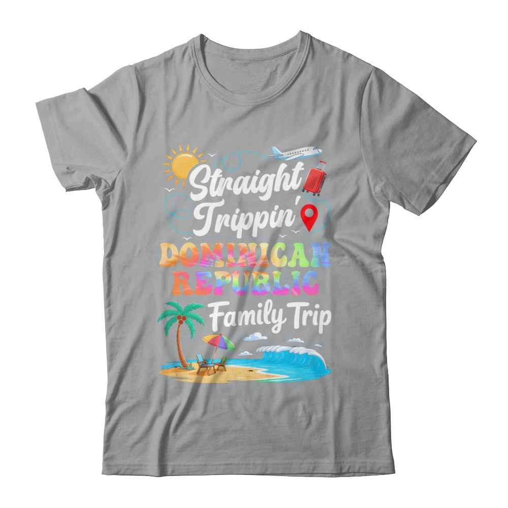 Dominican Republic Family Vacation 2025 Straight Trippin Trip Shirt & Tank Top | siriusteestore