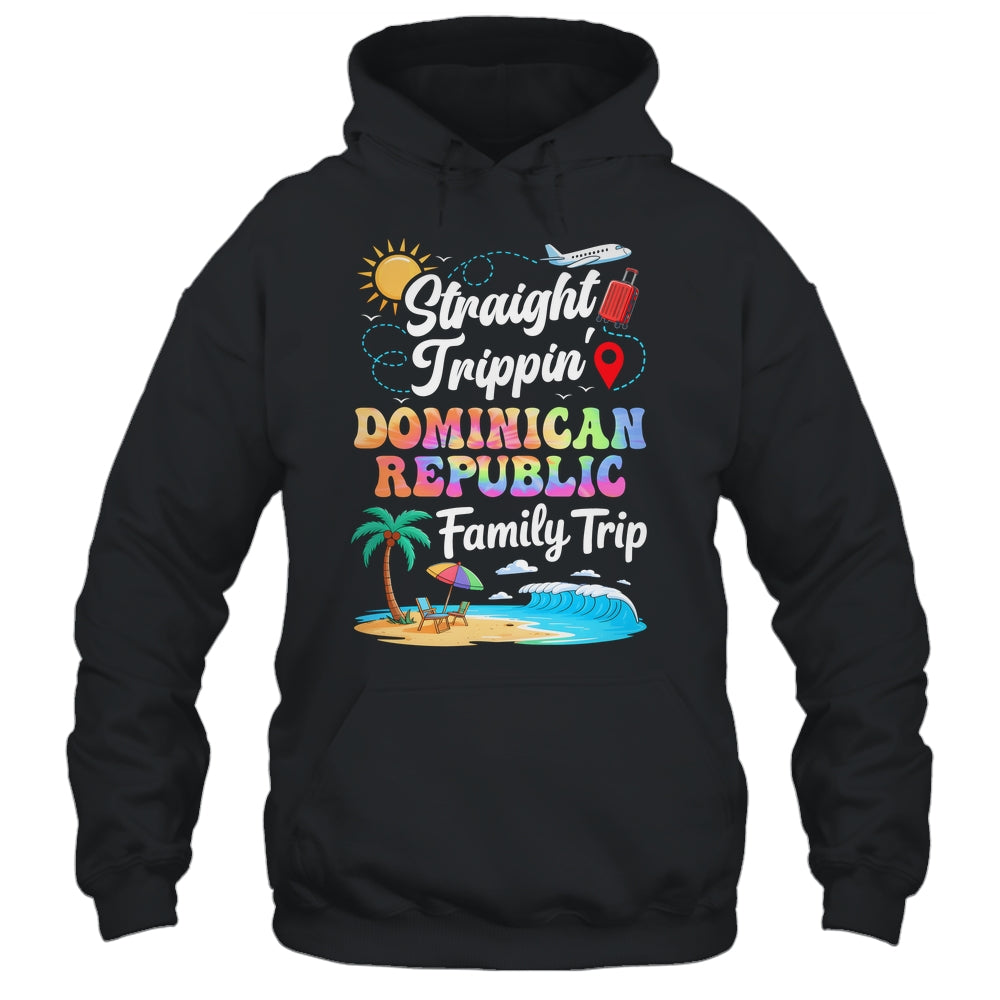 Dominican Republic Family Vacation 2025 Straight Trippin Trip Shirt & Tank Top | siriusteestore