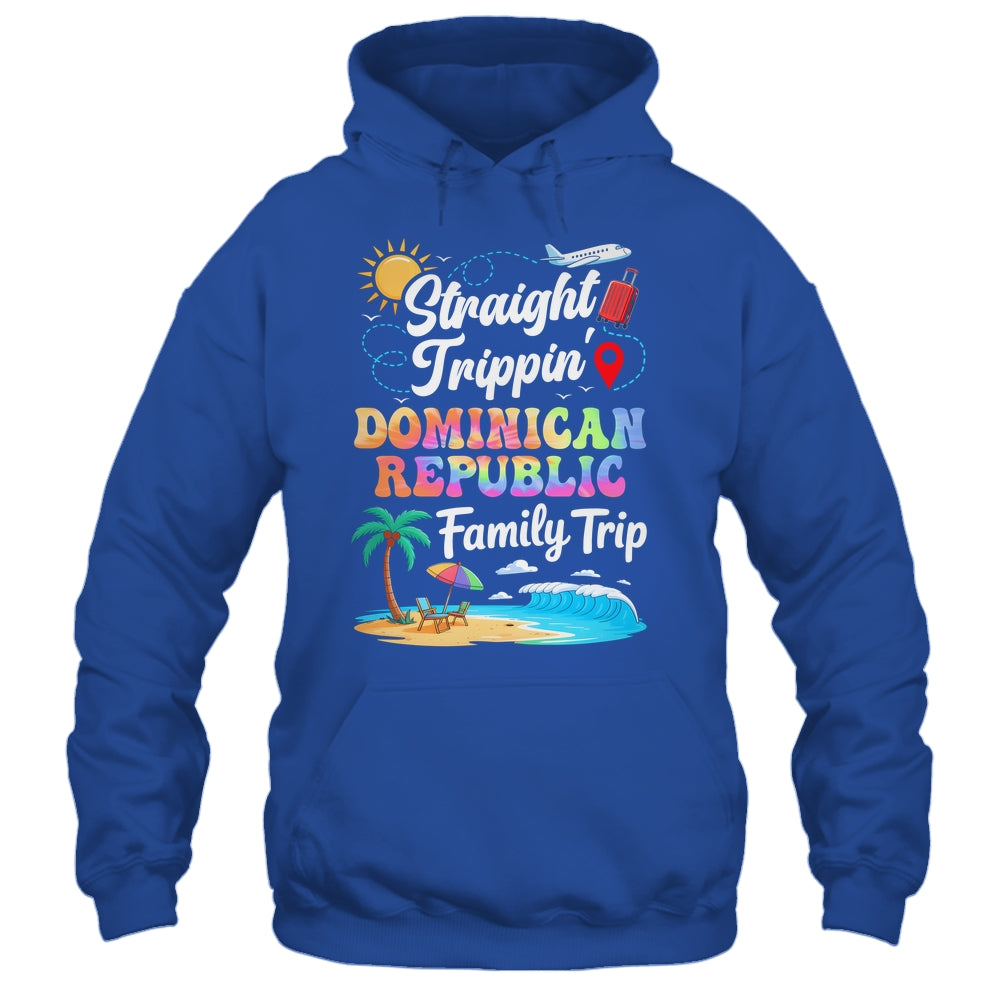 Dominican Republic Family Vacation 2025 Straight Trippin Trip Shirt & Tank Top | siriusteestore