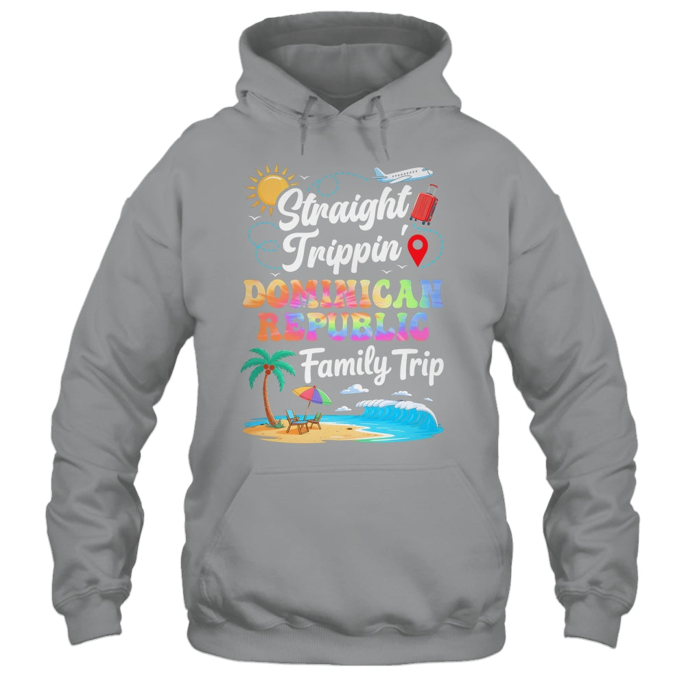 Dominican Republic Family Vacation 2025 Straight Trippin Trip Shirt & Tank Top | siriusteestore