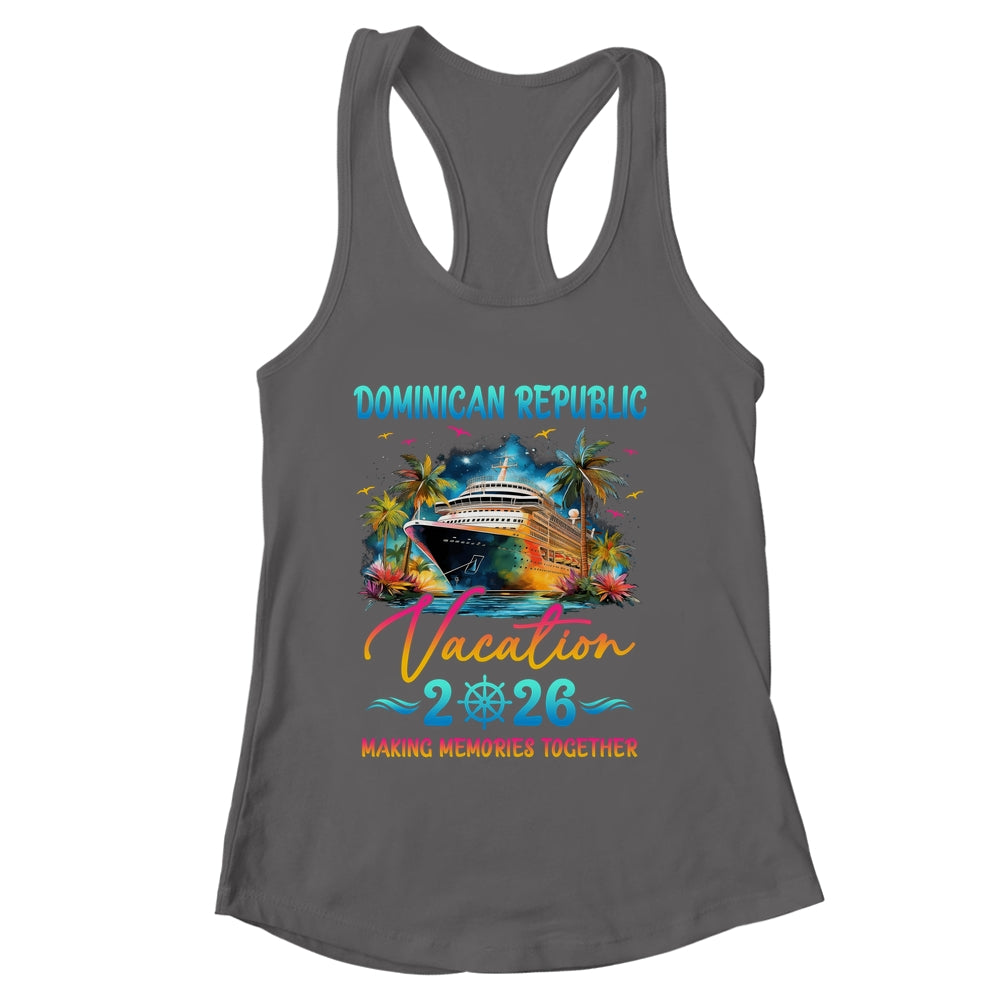 Dominican Republic Family Vacation 2026 Matching Group Summer Shirt & Tank Top | siriusteestore