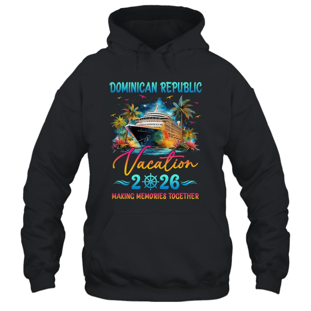 Dominican Republic Family Vacation 2026 Matching Group Summer Shirt & Tank Top | siriusteestore