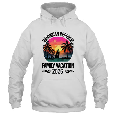 Dominican Republic Family Vacation 2026 Matching Outfits Beach Summer Shirt & Tank Top | siriusteestore