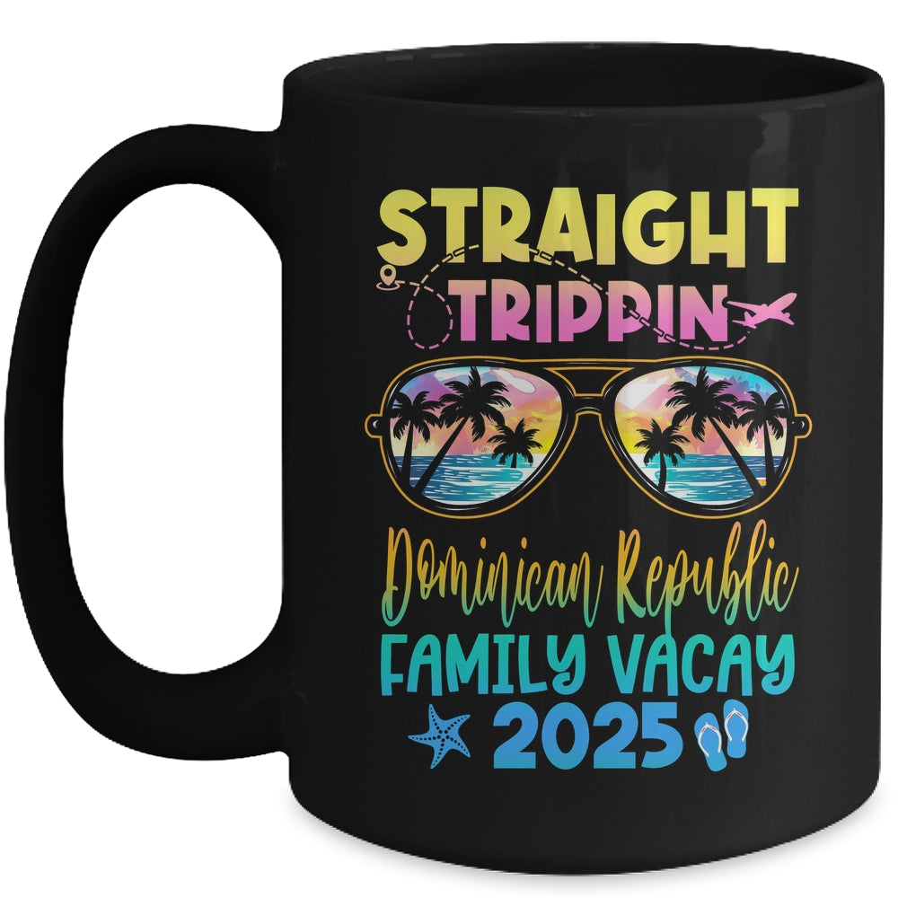 Dominican Republic Family Vacay Vacation 2025 Straight Trippin Mug | siriusteestore