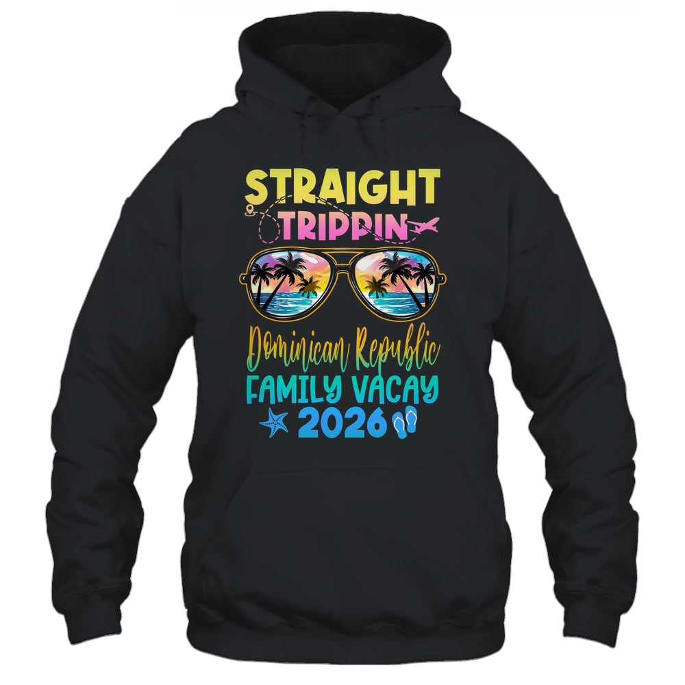 Dominican Republic Family Vacay Vacation 2026 Straight Trippin Shirt & Tank Top | siriusteestore