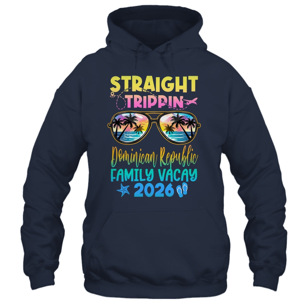 Dominican Republic Family Vacay Vacation 2026 Straight Trippin Shirt & Tank Top | siriusteestore