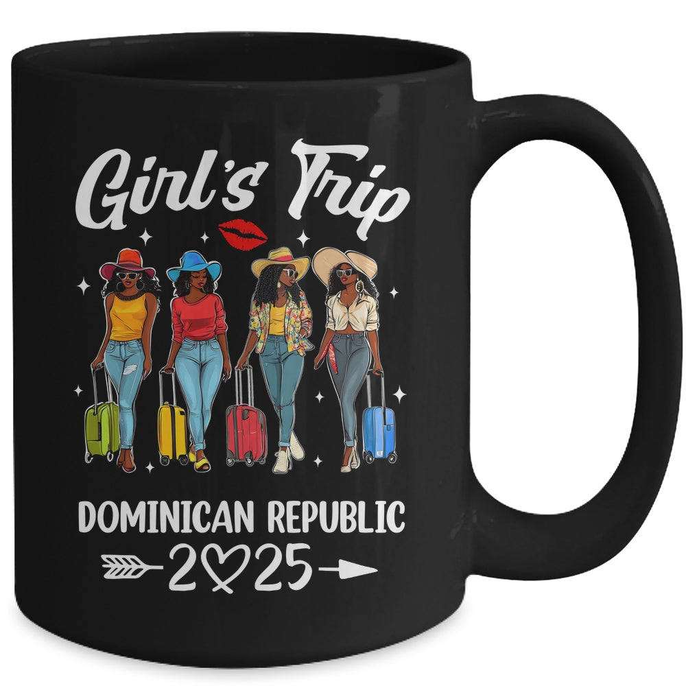 Dominican Republic Girls Trip 2025 Birthday Squad Women Vacation Mug | siriusteestore