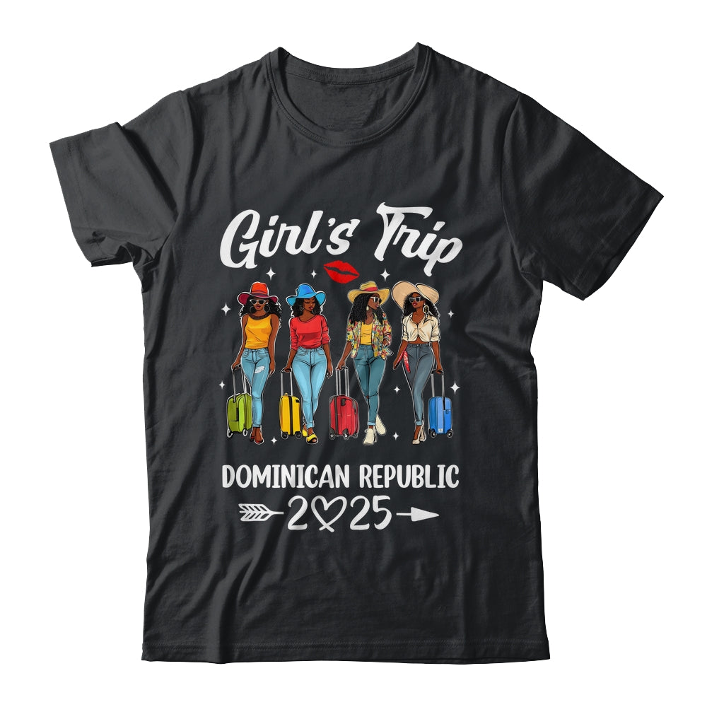 Dominican Republic Girls Trip 2025 Birthday Squad Women Vacation Shirt & Tank Top | siriusteestore