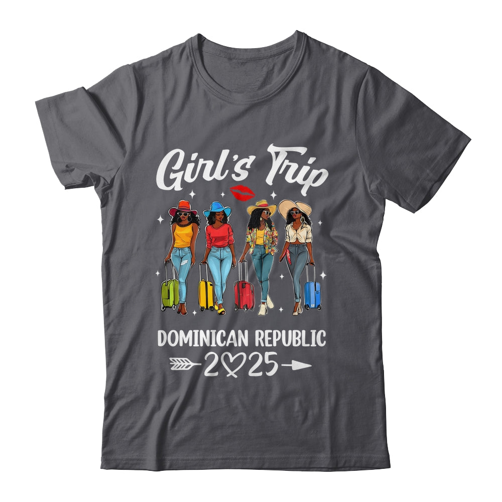 Dominican Republic Girls Trip 2025 Birthday Squad Women Vacation Shirt & Tank Top | siriusteestore