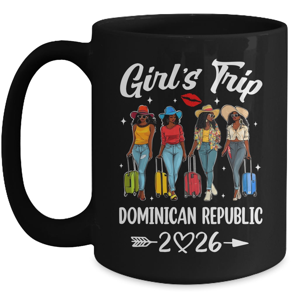Dominican Republic Girls Trip 2026 Birthday Squad Women Vacation Mug | siriusteestore