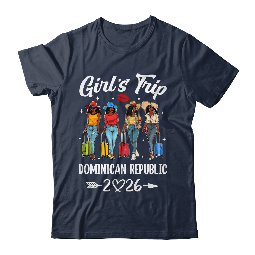 Dominican Republic Girls Trip 2026 Birthday Squad Women Vacation Shirt & Tank Top | siriusteestore