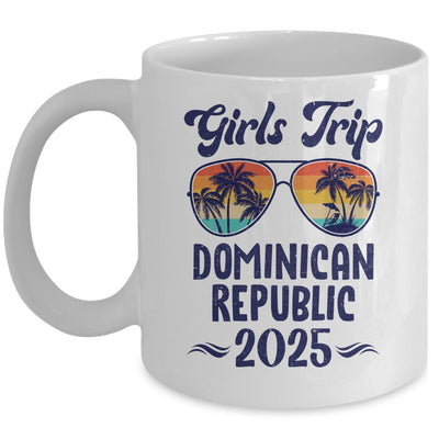 Dominican Republic Girls Trip Beach Vacation 2025 Matching Group Mug | siriusteestore