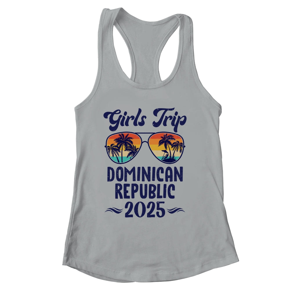 Dominican Republic Girls Trip Beach Vacation 2025 Matching Group Shirt & Tank Top | siriusteestore