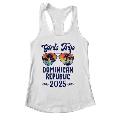 Dominican Republic Girls Trip Beach Vacation 2025 Matching Group Shirt & Tank Top | siriusteestore
