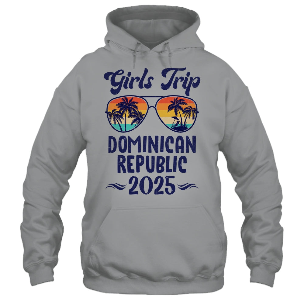 Dominican Republic Girls Trip Beach Vacation 2025 Matching Group Shirt & Tank Top | siriusteestore