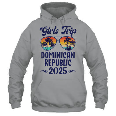 Dominican Republic Girls Trip Beach Vacation 2025 Matching Group Shirt & Tank Top | siriusteestore
